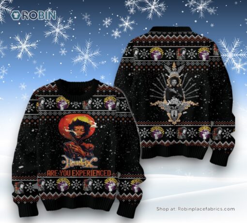 Jimi Hendrix Are You Experienced Ugly Sweater and Sweatshirt