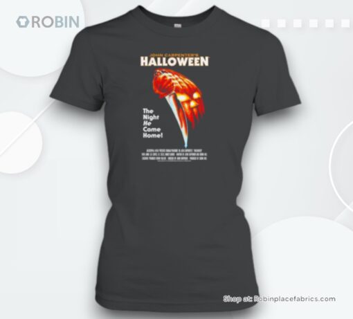 John Carpenter’s Halloween The Night He Came Home Unisex Shirt