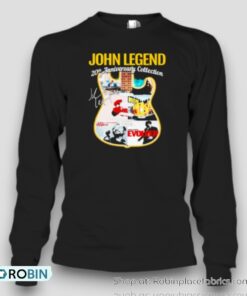 John Legend 20Th Anniversary Collection Signature Unisex Shirt