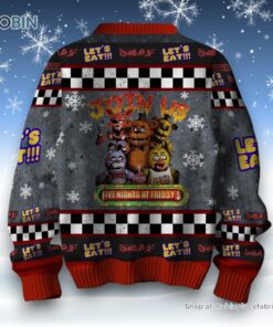 Join Us Five Nights At Freddy’s Let’s Eat 5NAF Ugly Sweater and Sweatshirt