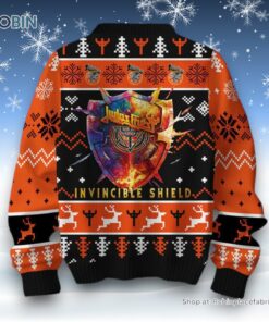 Judas Priest Invincible Shield Ugly Sweater and Sweatshirt