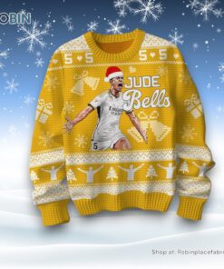 Jude Bellingham Ugly Christmas Sweater and Sweatshirt