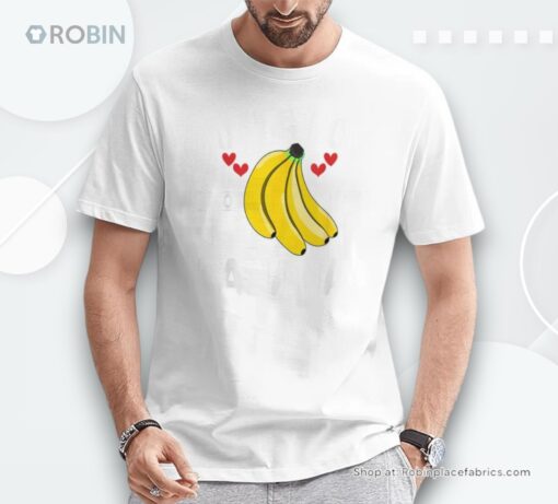 Just A Boy Who Loves Bananas Shirt