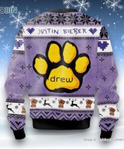 Justin Bieber Drew Ugly Sweater and Sweatshirt