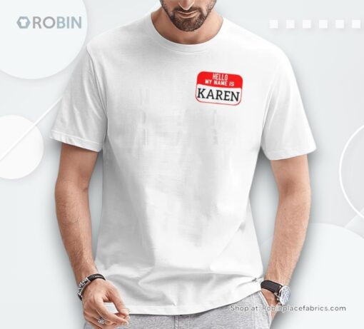 Karen Halloween Lazy Costume Speak To The Manager Shirt