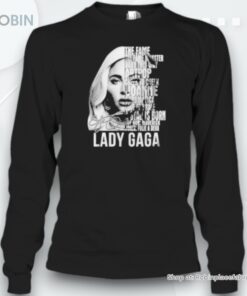 Lady Gaga Full All Albums Signature Unisex Shirt Lady Gaga Full All Albums Signature Unisex Shirt