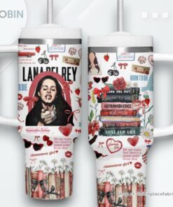 Lana Del Rey Names Of Songs Stanley Tumbler 40oz Lana Del Rey Names Of Songs Stanley Tumbler 40oz