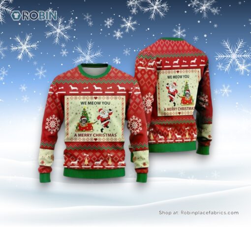 Laperm Cat Ugly Christmas Sweaters For Men Women, Christmas Gift For Pet, Cat Sweater, Christmas Gift
