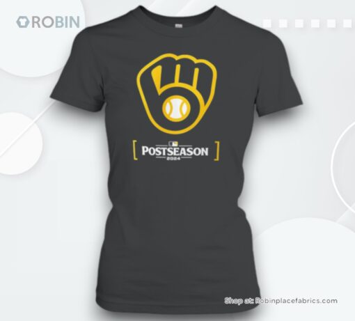 Legend Milwaukee Brewers 2024 Mlb Postseason Logo Unisex Shirt