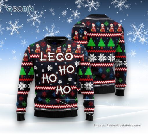 Lego Hohoho Ugly Christmas Sweatshirt, Sweater