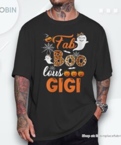 Leopard Fab Boo Lous Gigi Spooky Gigi Halloween Costume Shirt