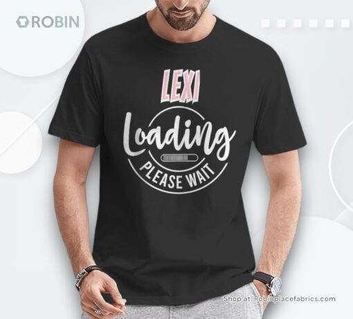 Lexi Custom Personalized Baby Loading Shower Shirt