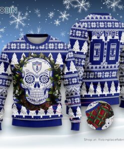 LIGA MX C.F. Pachuca Special Sugar Skull Christmas Ugly Sweater and Sweatshirt