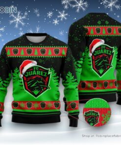LIGA MX FC Juarez Special Christmas Ugly Sweater and Sweatshirt Design LIGA MX FC Juarez Special Christmas Ugly Sweater and Sweatshirt Design