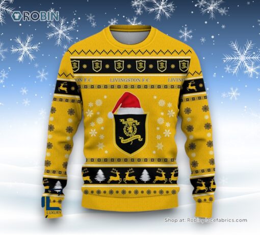Livingston F.C. Ugly Sweater and Sweatshirt