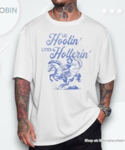 Lil’ Hootin’ Lotta Hollerin’ Cowgirl Western Country Vintage Shirt