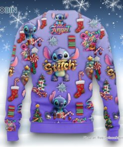 Lilo & Stitch Angel Ugly Christmas Sweater and Sweatshirt