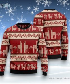 Llama Christmas Ugly Christmas Sweater