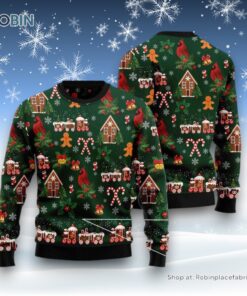 Love Cardinal Ugly Christmas Sweater