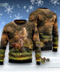 Lovely Deer Ugly Christmas Sweater