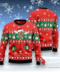 Lovely Giraffe Ugly Christmas Sweater
