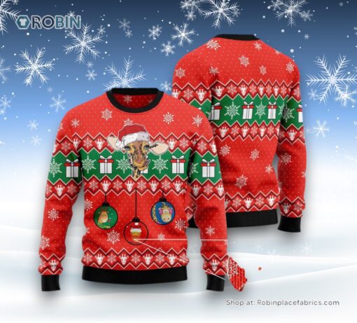 Lovely Giraffe Ugly Christmas Sweater