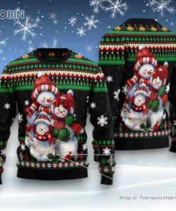 Lovely Snowman Ugly Christmas Sweatshirt, Sweater
