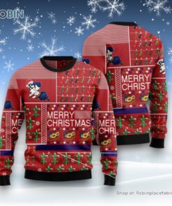 Louisiana Merry Christmas Ugly Christmas Sweater