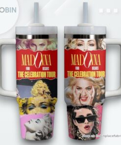 Madonna Four Decades The Celebration Tour Stanley Tumbler 40oz Madonna Four Decades The Celebration Tour Stanley Tumbler 40oz