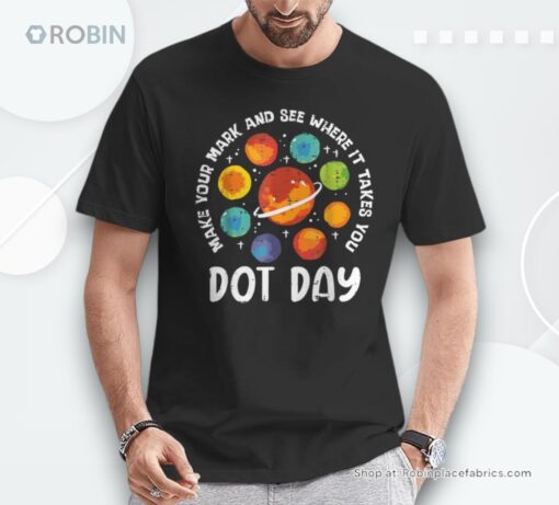 Make Your Mark And See Colorful Polka Dot Kid Shirt