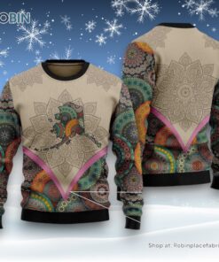 Mandala Alaska Home Ugly Christmas Sweater