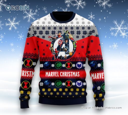 Marvel Christmas Sweater and Sweatshirt Christmas