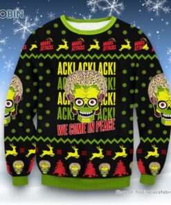 Mars Attacks Ugly Sweater and Sweatshirt