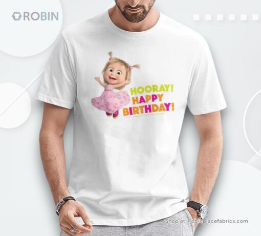 Masha And The Bear Hooray Shirt