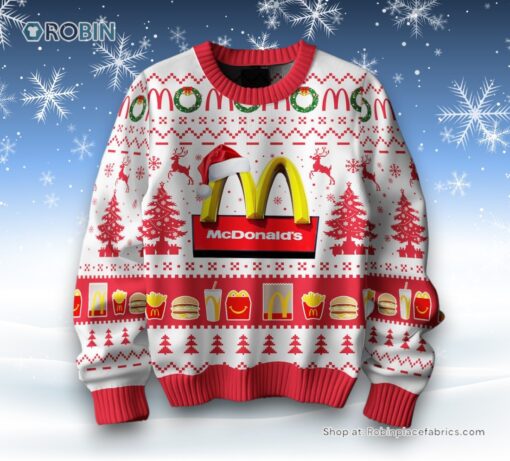 McDonald’s Ugly Sweater and Sweatshirt