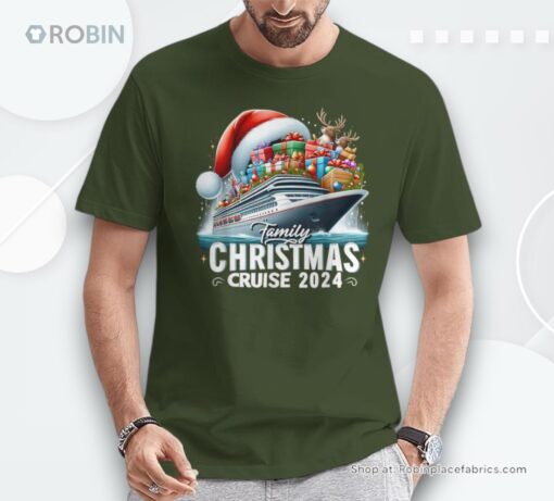 Merry Christmas Family Christmas Cruise 2024 Family Matching Shirt