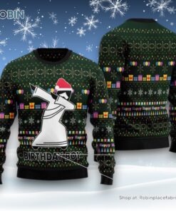 Merry Christmas Jesus Birthday Boy Ugly Christmas Sweater