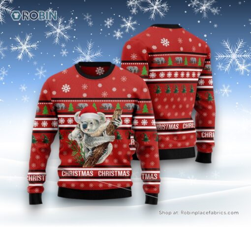 Merry Christmas Koala Ugly Christmas Sweater