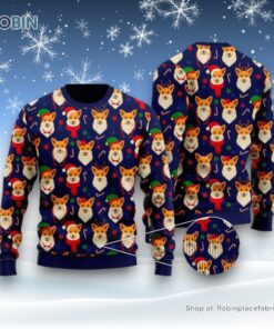 Merry Corgmas Corgi Dog Lover Ugly Christmas Sweater, Christmas Gift For Dog Love