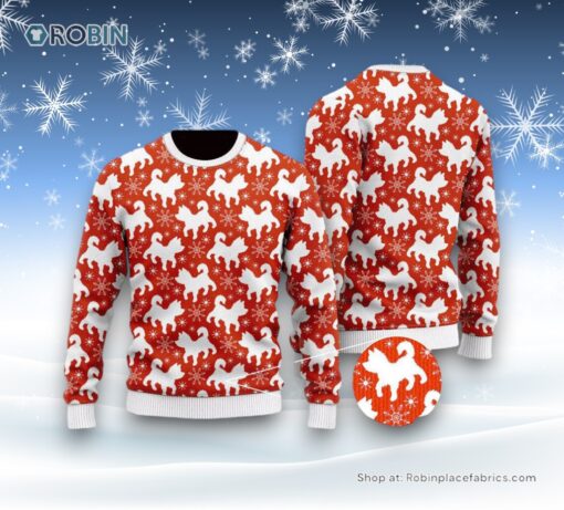 Merry Dogmas Ugly Christmas Sweater, Christmas Gift For Dog Love