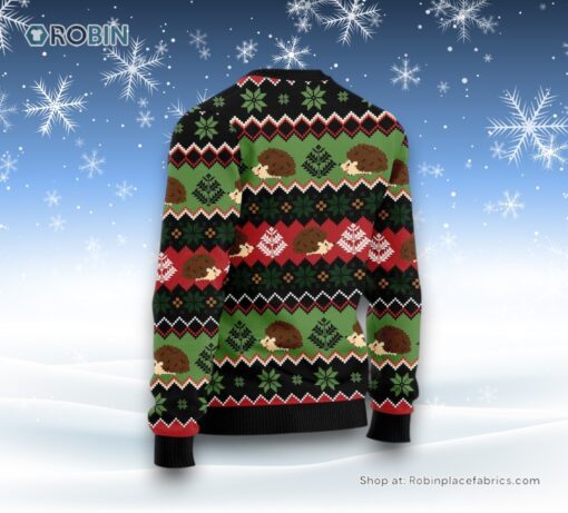 Merry Hedgy Christmas Ugly Christmas Sweater and Sweatshirt