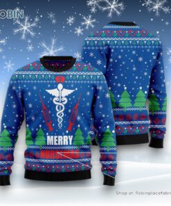 Merry Nursemas Ugly Christmas Sweatshirt, Sweater
