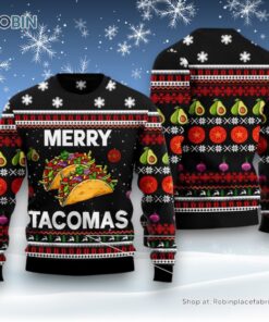 Merry Tacomas Ugly Christmas Sweater