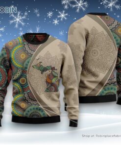 Michigan Mandala Funny Ugly Christmas Sweater