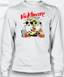 Mickey Minnie Halloween Nightmare On The Main Street Unisex Shirt
