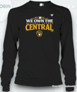 Milwaukee Brewers 2024 We Own The National League Central Unisex Shirt