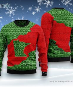 Minnesota Lover Ugly Christmas Sweater