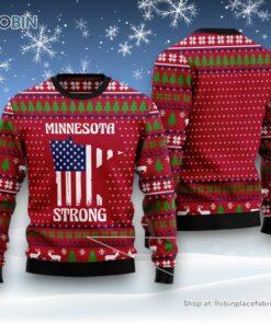 Minnesota Strong Ugly Christmas Sweater