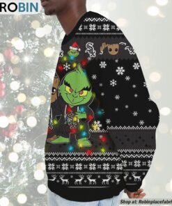MLB Chicago White Sox Baby Groot And Grinch Best Friends Ugly Christmas Sweatshirt & Sweater MLB Chicago White Sox Baby Groot And Grinch Best Friends Ugly Christmas Sweatshirt & Sweater