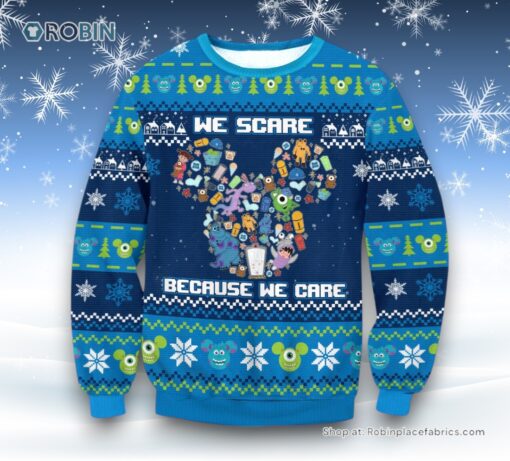 Monster Inc. Ugly Sweater and Sweatshirt
